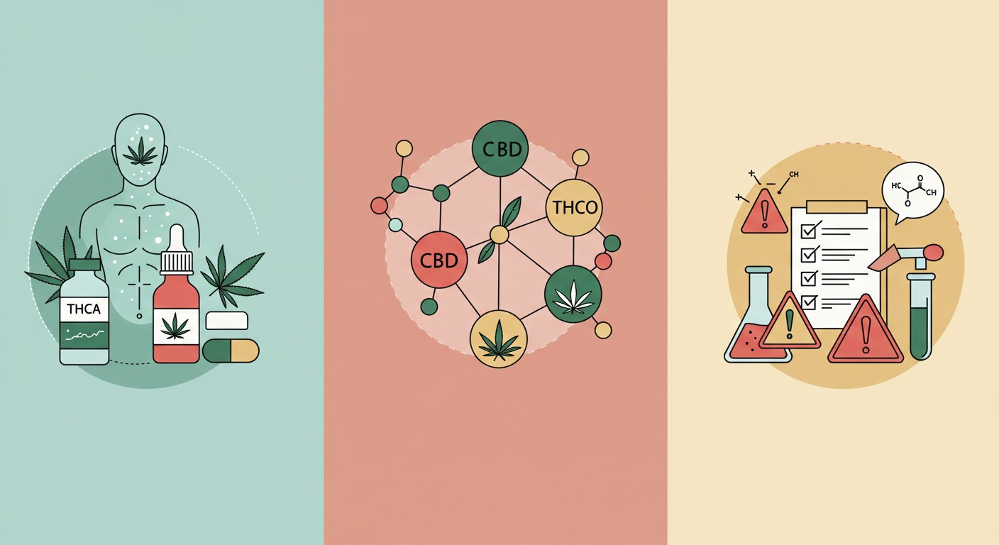 Bioavailability, effects and lab testing of thca and thcp